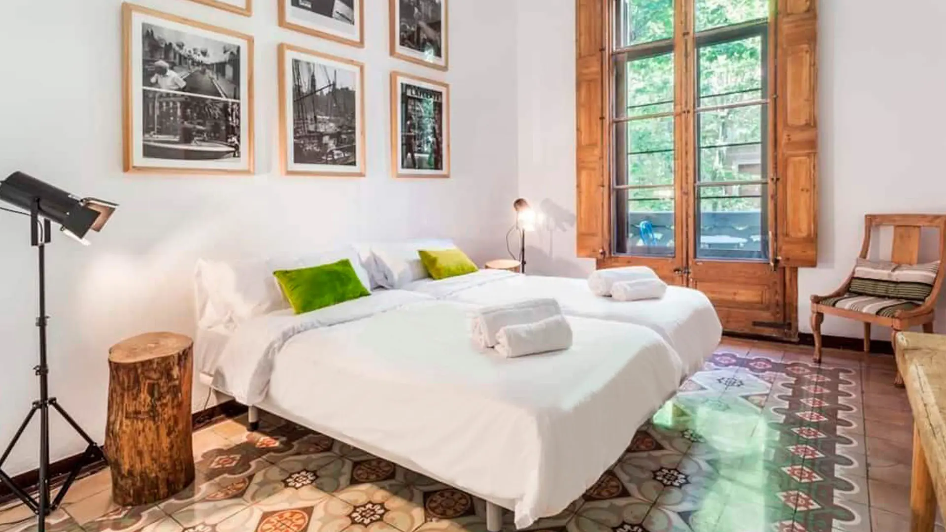 Habitación de Factory Suites